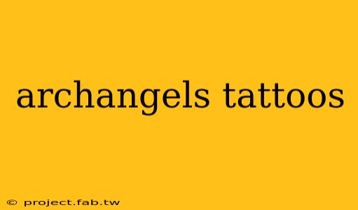 archangels tattoos