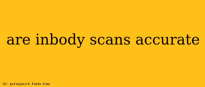 are inbody scans accurate