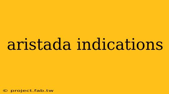 aristada indications