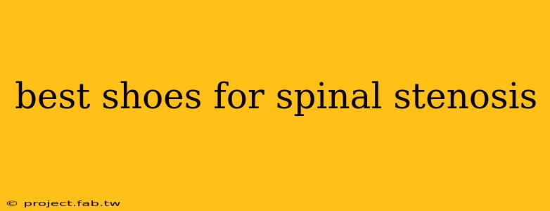 best shoes for spinal stenosis