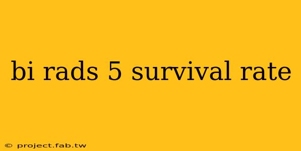 bi rads 5 survival rate