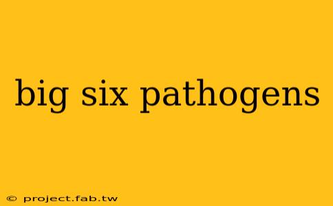 big six pathogens