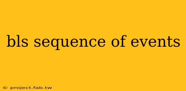 bls sequence of events