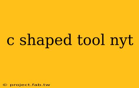 c shaped tool nyt