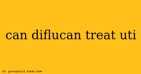 can diflucan treat uti