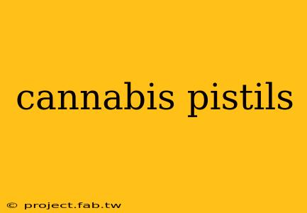 cannabis pistils