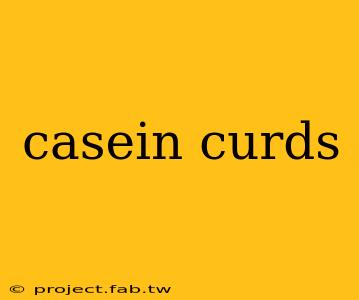 casein curds