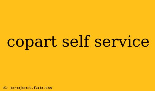 copart self service