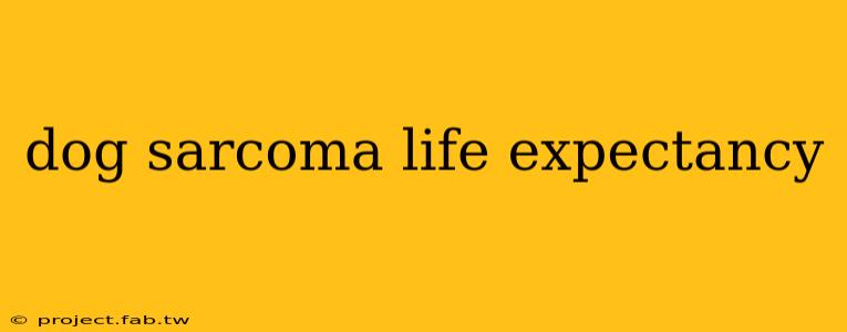 dog sarcoma life expectancy