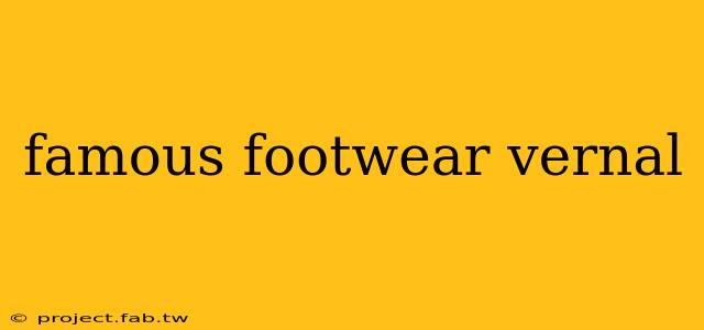 famous footwear vernal