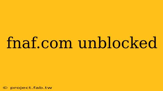 fnaf.com unblocked