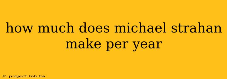 how much does michael strahan make per year