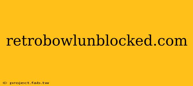 retrobowlunblocked.com