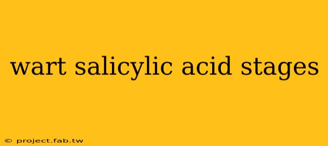 wart salicylic acid stages