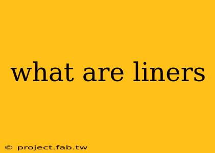 what are liners