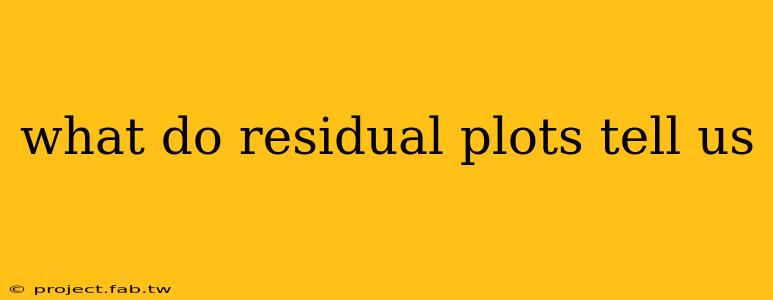 what do residual plots tell us