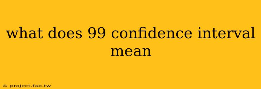 what does 99 confidence interval mean