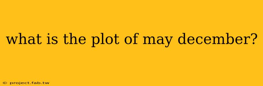 what is the plot of may december?